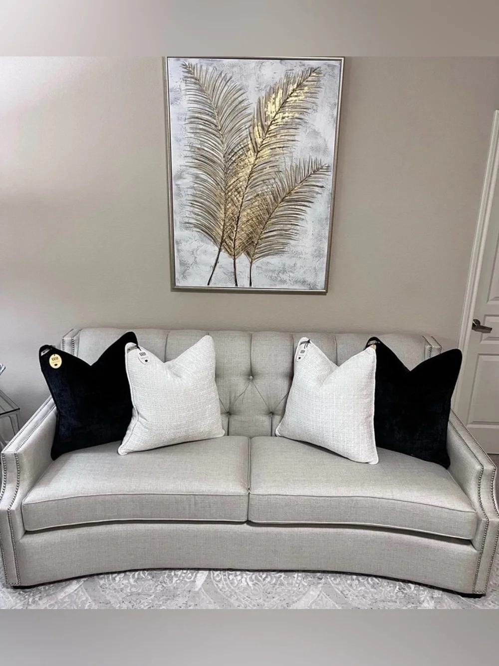 1-NWT CALLISTO HOME WEAVE DESIGN VELVET LUXURY DECORATIVE PILLOW (T10274F11)